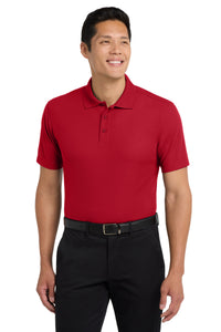 Port Authority Dry Zone Grid Polo - Engine Red
