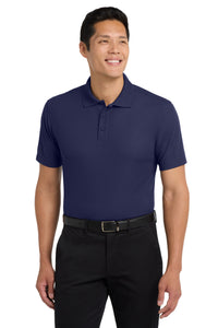 Port Authority Dry Zone Grid Polo - True Navy