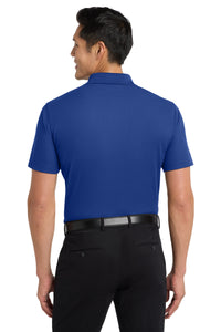Port Authority Dry Zone Grid Polo - True Royal Back