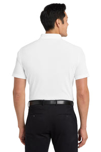Port Authority Dry Zone Grid Polo - White Back