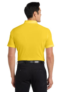 Port Authority Dry Zone Grid Polo - Yellow Back