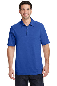 Port Authority Digi Heather Performance Polo - True Royal