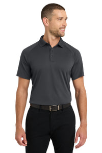 Port Authority Crossover Raglan Polo - Battleship Grey