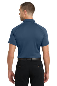 Port Authority Crossover Raglan Polo - Regatta Blue Back