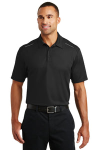 Port Authority Pinpoint Mesh Polo - Black