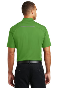 Port Authority Pinpoint Mesh Polo - Treetop Green Back