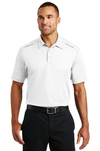 Port Authority Pinpoint Mesh Polo - White