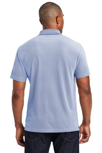 Port Authority  Poly Oxford Pique Polo - True Royal Back