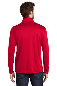 Port Authority  Silk Touch  Performance 1/4-Zip K584 - Red/ Black Back