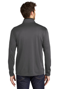 Port Authority  Silk Touch  Performance 1/4-Zip K584 - Steel Grey/ Black Back