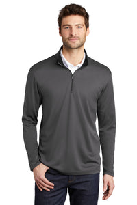 Port Authority  Silk Touch  Performance 1/4-Zip K584 - Steel Grey/ Black