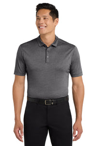 Port Authority  Shadow Stripe Polo - Deep Black