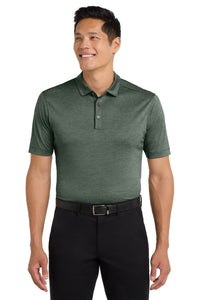 Port Authority  Shadow Stripe Polo - Deep Forest Green