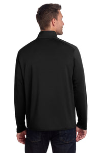 Port Authority Accord Stretch Fleece Full-Zip K595 - Black Back