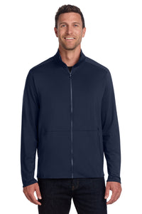 Port Authority Accord Stretch Fleece Full-Zip K595 - Navy