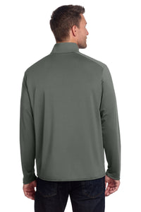 Port Authority Accord Stretch Fleece Full-Zip K595 - Pewter Back