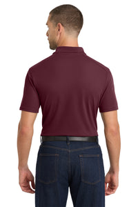 Port Authority  EZPerformance  Pique Polo - Maroon Back