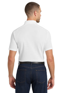 Port Authority  EZPerformance  Pique Polo - White Back