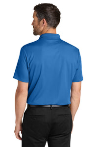 Port Authority Plaited Pique Polo K620 - Strong Blue Back