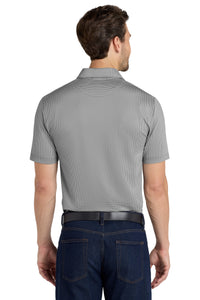 DISCONTINUED Port Authority  Gingham Polo K646 - Black/ White Back