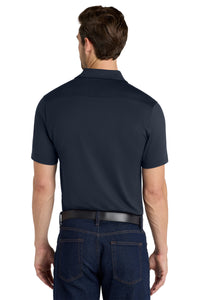 Port Authority  City Stretch Polo K682 - River Blue Navy Back