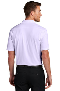 Port Authority City Stretch Flat Knit Polo K683 - Bright Lavender Back