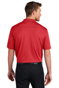 Port Authority City Stretch Flat Knit Polo K683 - Engine Red Back