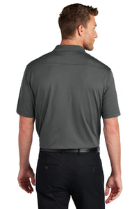 Port Authority City Stretch Flat Knit Polo K683 - Graphite Back