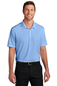 Port Authority City Stretch Flat Knit Polo K683 - Swiss Blue
