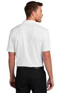 Port Authority City Stretch Flat Knit Polo K683 - White Back