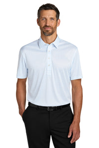 Port Authority Shirt Collar Polo K700 - Cloud Blue Check
