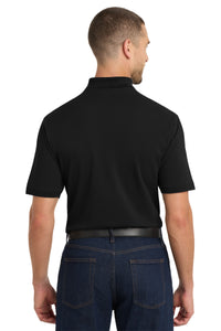 Port Authority EZCotton Polo - Black Back