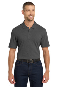 Port Authority EZCotton Polo - Charcoal Heather