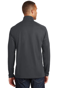 Port Authority Pinpoint Mesh 1/2-Zip - Battleship Grey Back