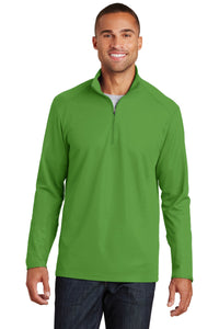 Port Authority Pinpoint Mesh 1/2-Zip - Treetop Green