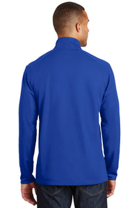 Port Authority Pinpoint Mesh 1/2-Zip - True Royal Back