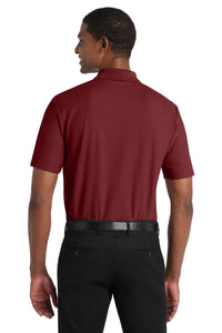 Port Authority  SuperPro React  Polo - Burgundy Back