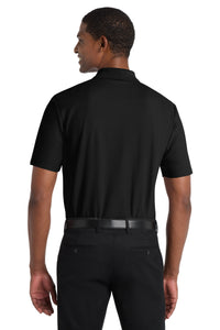 Port Authority  SuperPro React  Polo - Deep Black Back