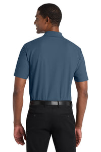 Port Authority  SuperPro React  Polo - Regatta Blue Back