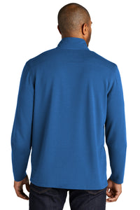 Port Authority Microterry 1/4-Zip Pullover K825 - Aegean Blue Back
