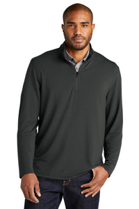 Port Authority Microterry 1/4-Zip Pullover K825 - Charcoal
