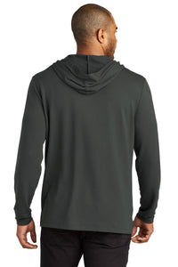 Port Authority Microterry Pullover Hoodie K826 - Charcoal Back
