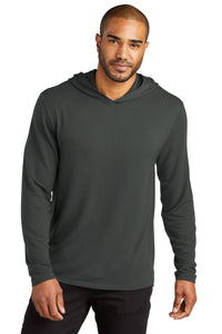 Port Authority Microterry Pullover Hoodie K826 - Charcoal