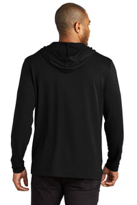 Port Authority Microterry Pullover Hoodie K826 - Deep Black Back