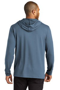 Port Authority Microterry Pullover Hoodie K826 - Dusk Blue Back