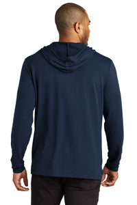 Port Authority Microterry Pullover Hoodie K826 - River Blue Navy Back