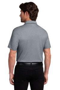 Port Authority Fine Pique Blend Polo K830 - River Blue Navy Heather Back