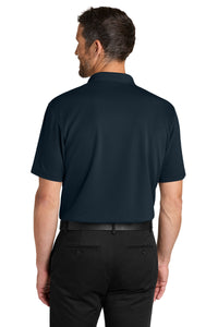 Port Authority Dry Zone Stain-Release Grid Polo K845 - Night Navy Back