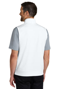 Port Authority C-FREE Double Knit 1/4-Zip Vest K880V - White Back