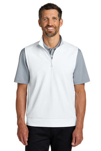 Port Authority C-FREE Double Knit 1/4-Zip Vest K880V - White